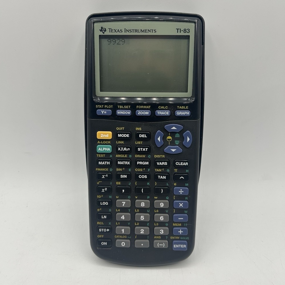 Texas Instruments TI-83 Plus‎ Graphing Calculator w/ Cover